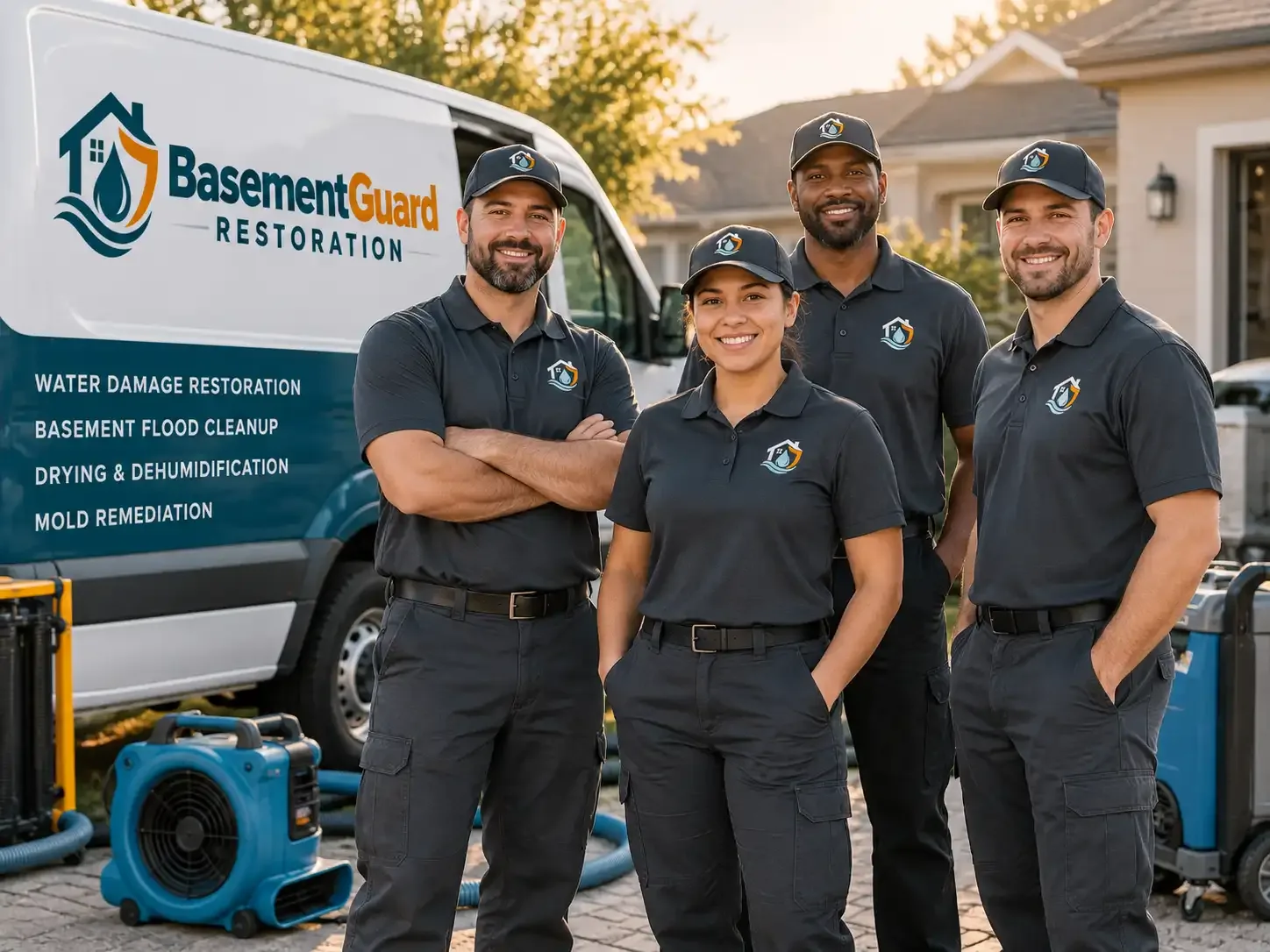 Basement Water Damage Restoration company in Center, ND